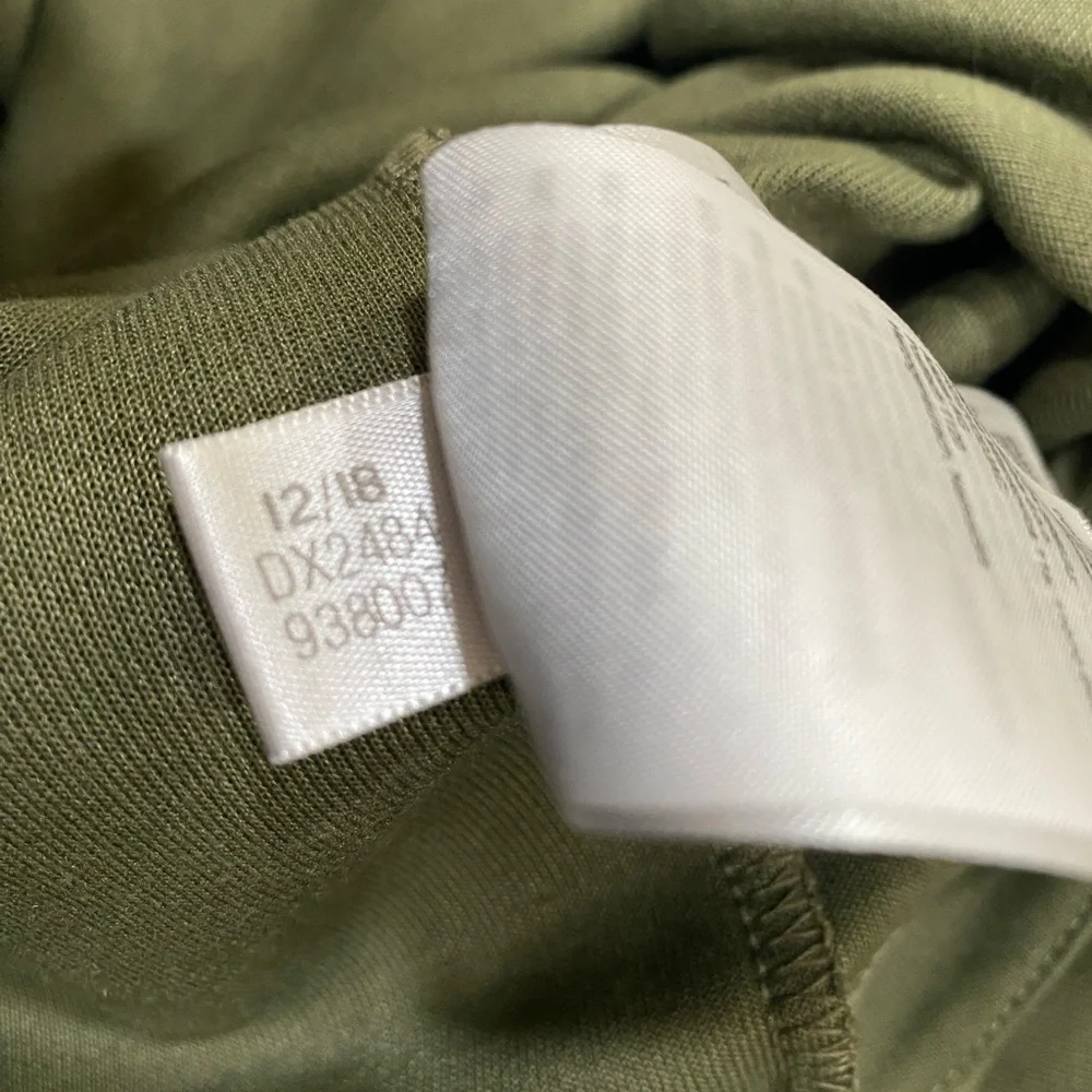 New Adidas hoodie pullover army green S